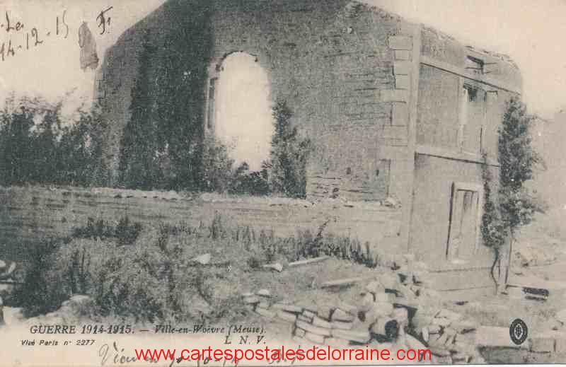 Ville-en-Woëvre destructions 1915.jpg Ville-en-Woëvre destructions 1915.jpg